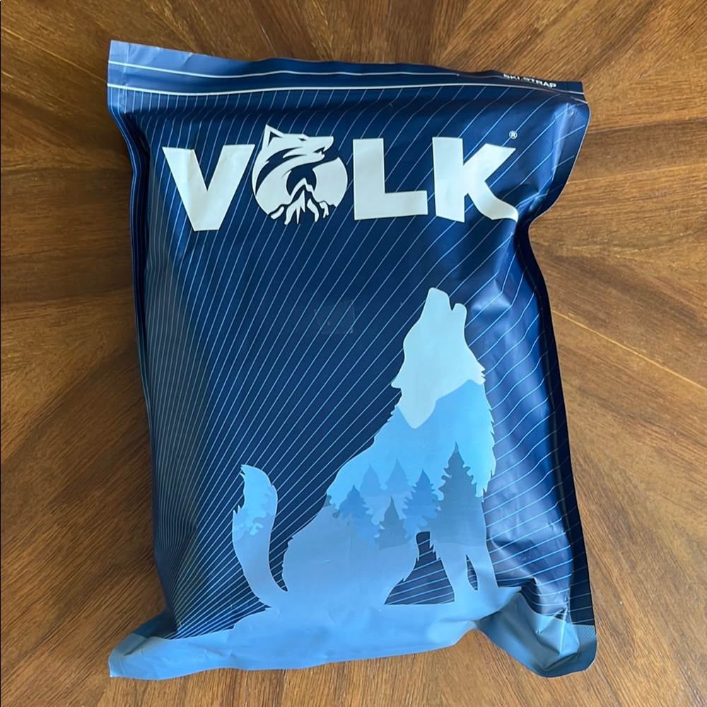 VOLK Adjustable Ski and Pole Carrying Shoulder Strap Set